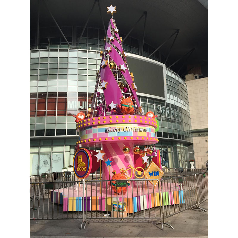 Božična instalacija Shopping Mall Art